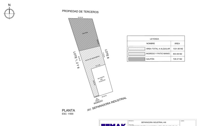 Local Industrial en Alquiler ubicado en Ate a $10,655